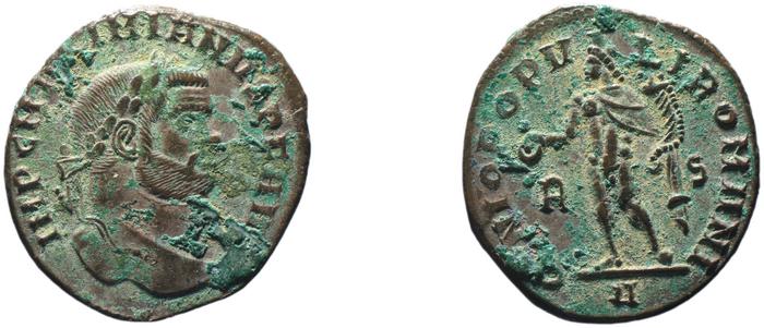 RIC VI Rome 71b, реверс, bm