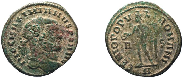 RIC VI Rome 71b, реверс, bm