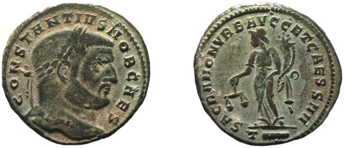 RIC VI Rome 102a, реверс, bm