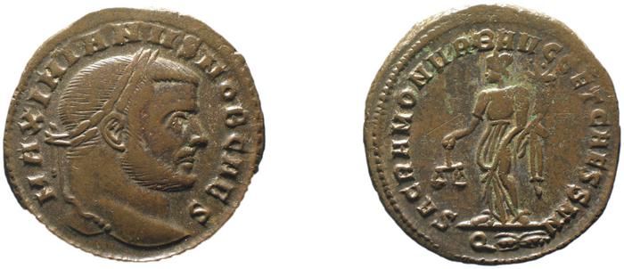 RIC VI Rome 102b, реверс, bm