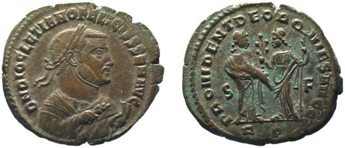 реверс RIC VI Rome 117a