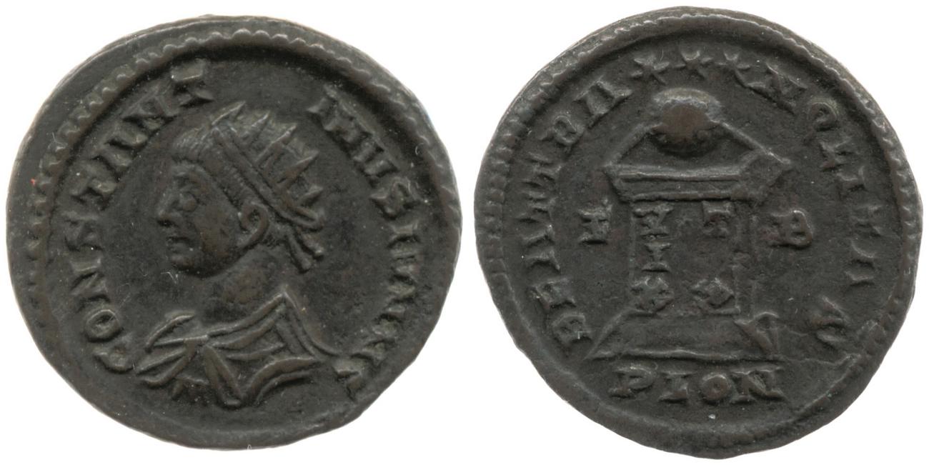 аверс RIC VII Londinium 255