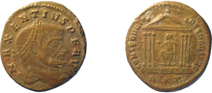 RIC VI Rome 198b, реверс, bm