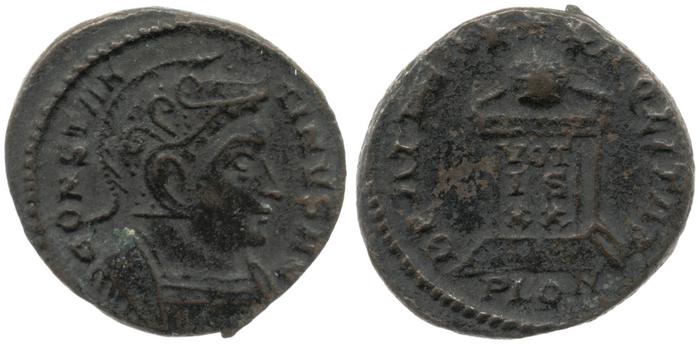 реверс RIC VII Londinium 268