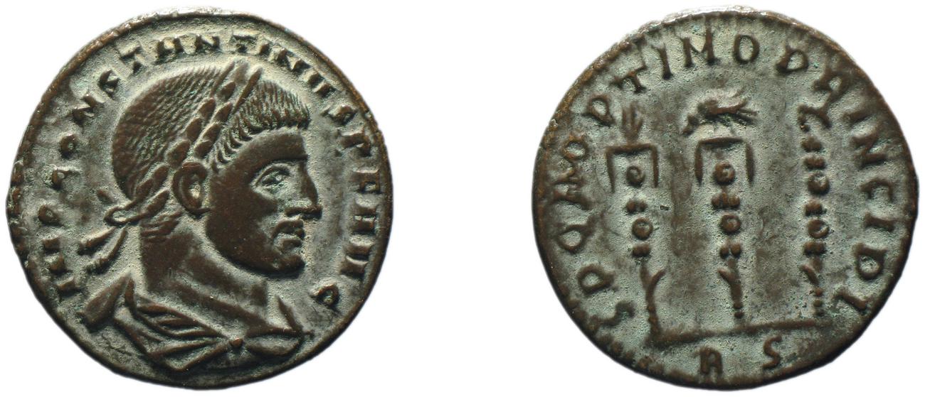 RIC VI Rome 348a, аверс, bm