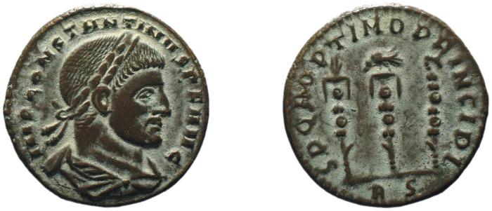 RIC VI Rome 348a, реверс, bm