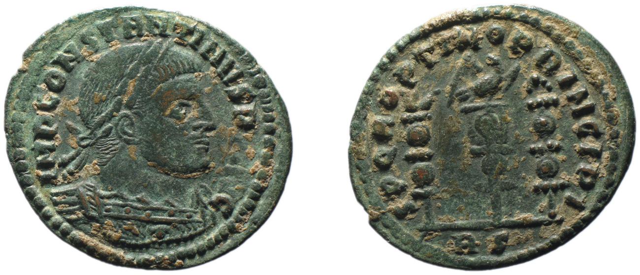 RIC VI Rome 349a, аверс, bm