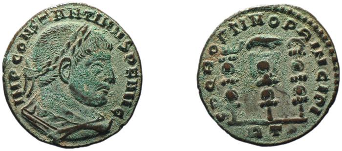 RIC VI Rome 348a, реверс, bm