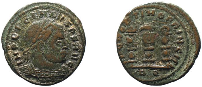 RIC VI Rome 349c, реверс, bm