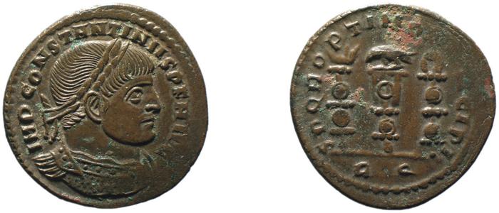 RIC VI Rome 349a, реверс, bm