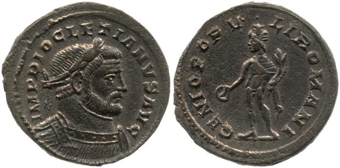 RIC VI Londinium 28a, реверс, bm