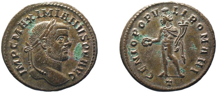 реверс RIC VI Ticinum 23b
