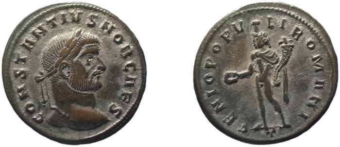 реверс RIC VI Ticinum 24a