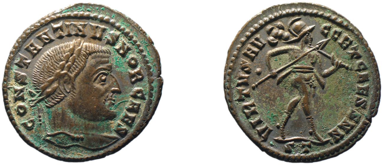 RIC VI Ticinum 75, аверс, bm