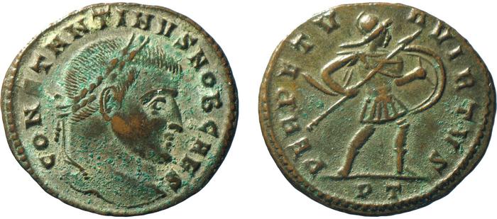 реверс RIC VI Ticinum 88