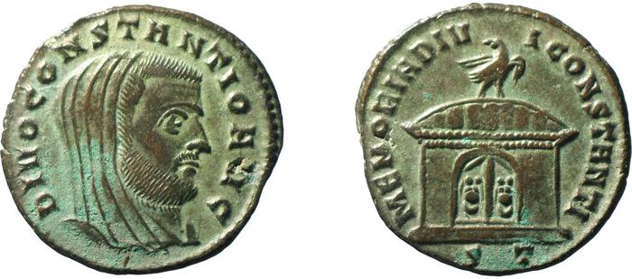 RIC VI Ticinum 97, реверс, bm
