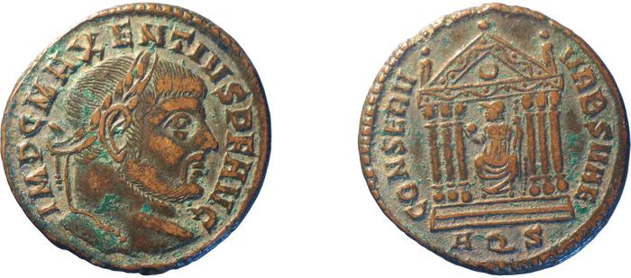 RIC VI Aquileia 121a, реверс, bm