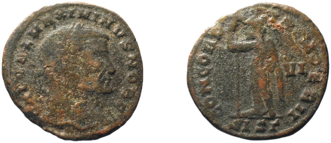 RIC VI Siscia 173b, аверс, bm