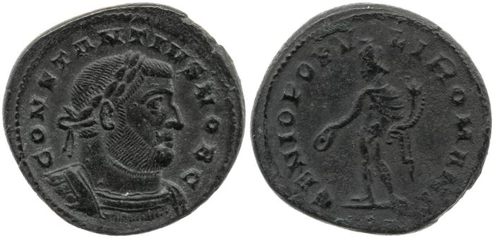 RIC VI Londinium 37a, реверс, bm
