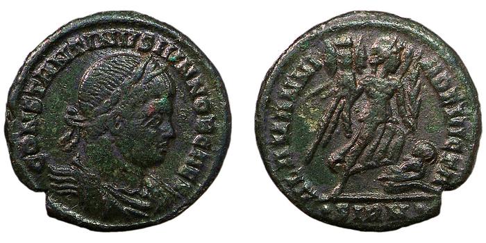 RIC VII Sirmium 50, реверс, bm