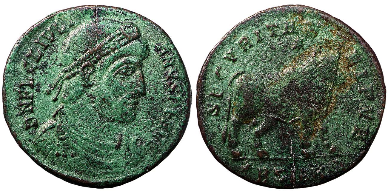 RIC VIII Sirmium 106, аверс, bm