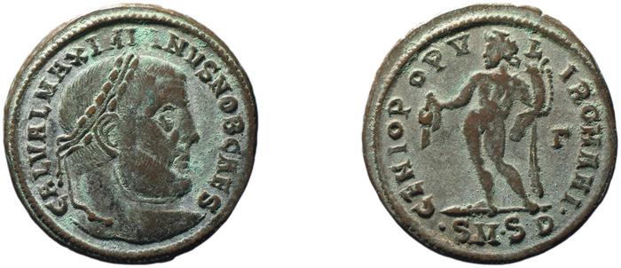 RIC VI Serdica 4b, реверс, bm