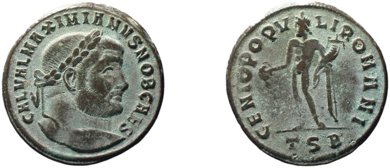 RIC VI Thessalonica 20b, аверс, bm