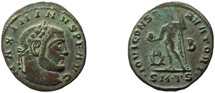 RIC VI Thessalonica 50a, реверс, bm