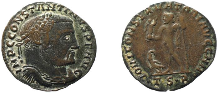 RIC VI Thessalonica 61b, реверс, bm