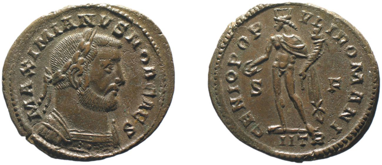 RIC VI Treveri 535b, аверс, bm