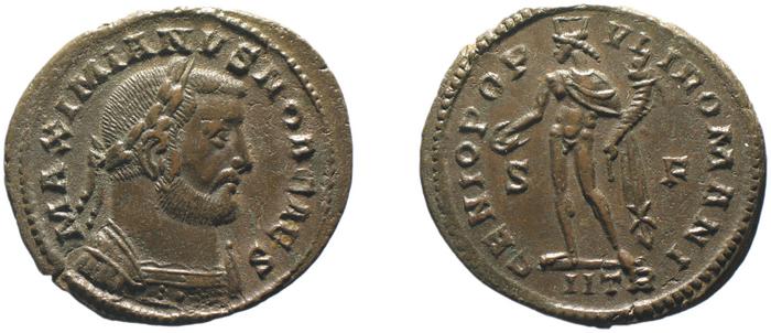 RIC VI Treveri 535b, реверс, bm