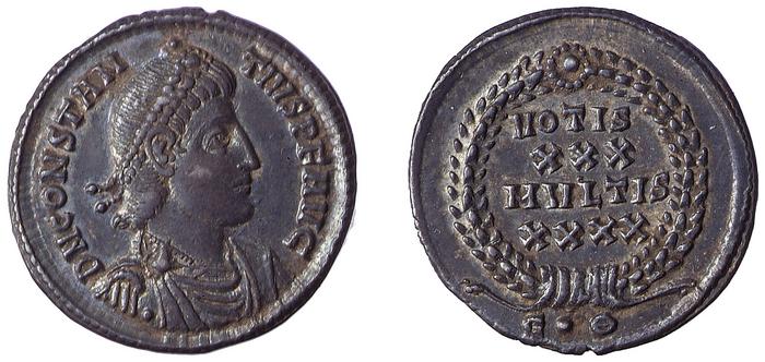RIC VII Constantinople 102, реверс, bm