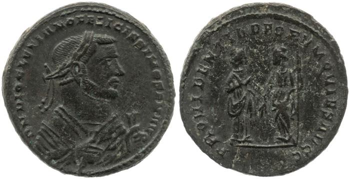 реверс RIC VI Londinium 77a