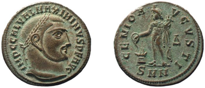 RIC VI Nicomedia 71b, реверс, bm