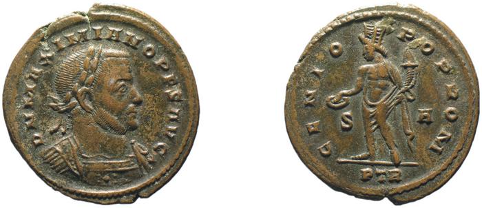 RIC VI Treveri 721, реверс, bm
