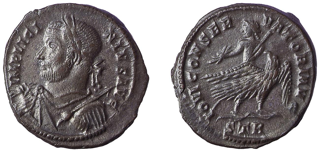 RIC VI Treveri 825, аверс, bm
