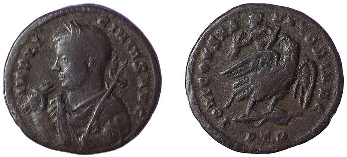 RIC VI Treveri 825, реверс, bm