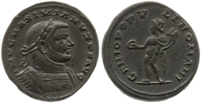 RIC VI Lugdunum 17b, реверс, bm