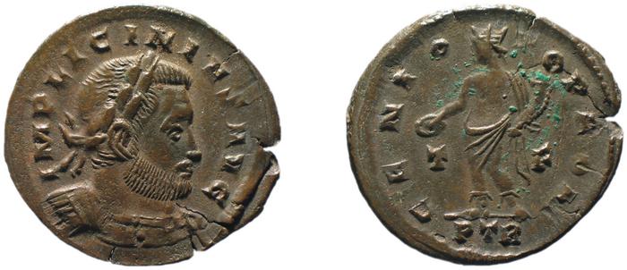RIC VI Treveri 851b, реверс, bm
