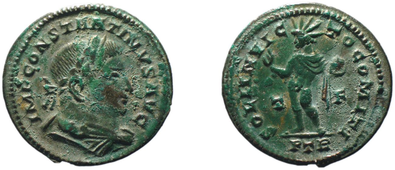 RIC VI Treveri 869, аверс, bm