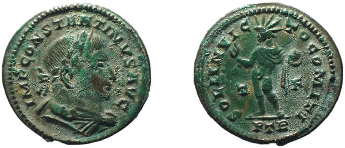 RIC VI Treveri 869, реверс, bm