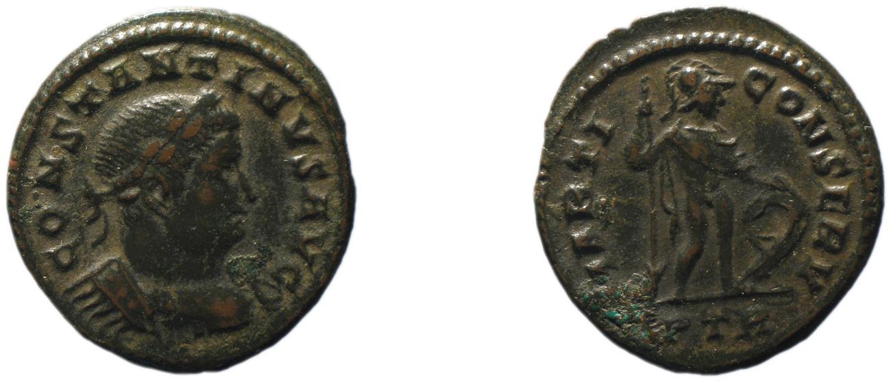 RIC VI Treveri 897, аверс, bm