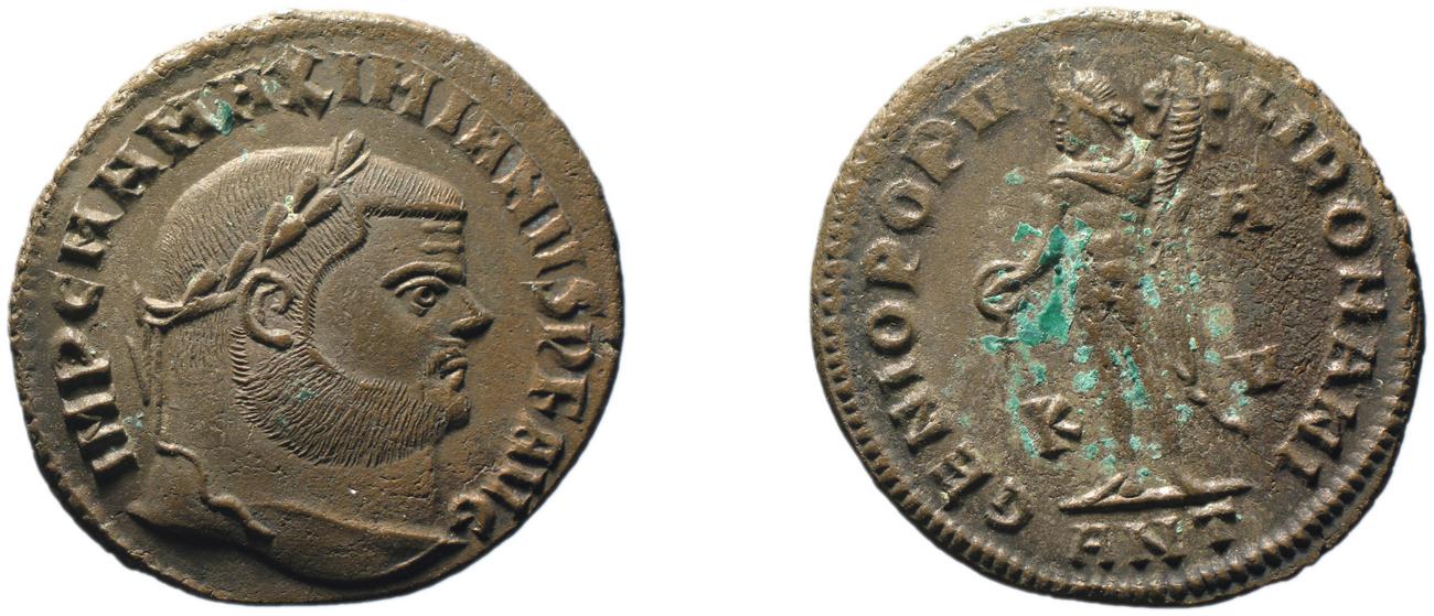 RIC VI Antioch 54b, аверс, bm