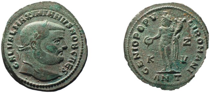 RIC VI Antioch 55b, реверс, bm