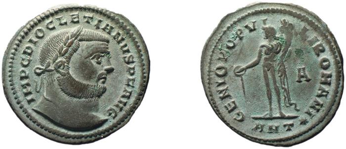 RIC VI Antioch 56a, реверс, bm