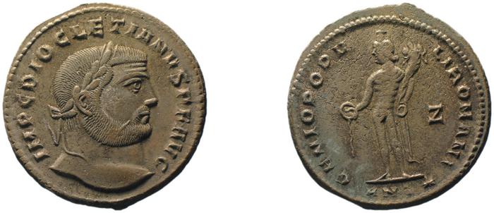 RIC VI Antioch 56a, реверс, bm