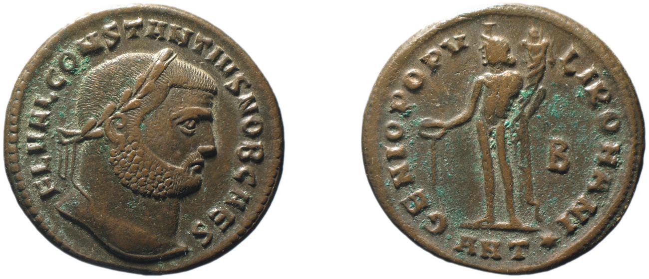 RIC VI Antioch 57a, аверс, bm
