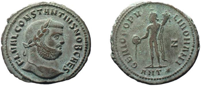 RIC VI Antioch 57a, реверс, bm