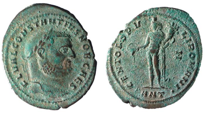 RIC VI Antioch 59a, реверс, bm