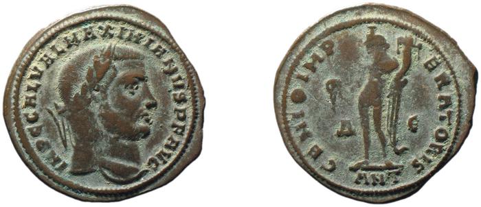 RIC VI Antioch 82, реверс, bm